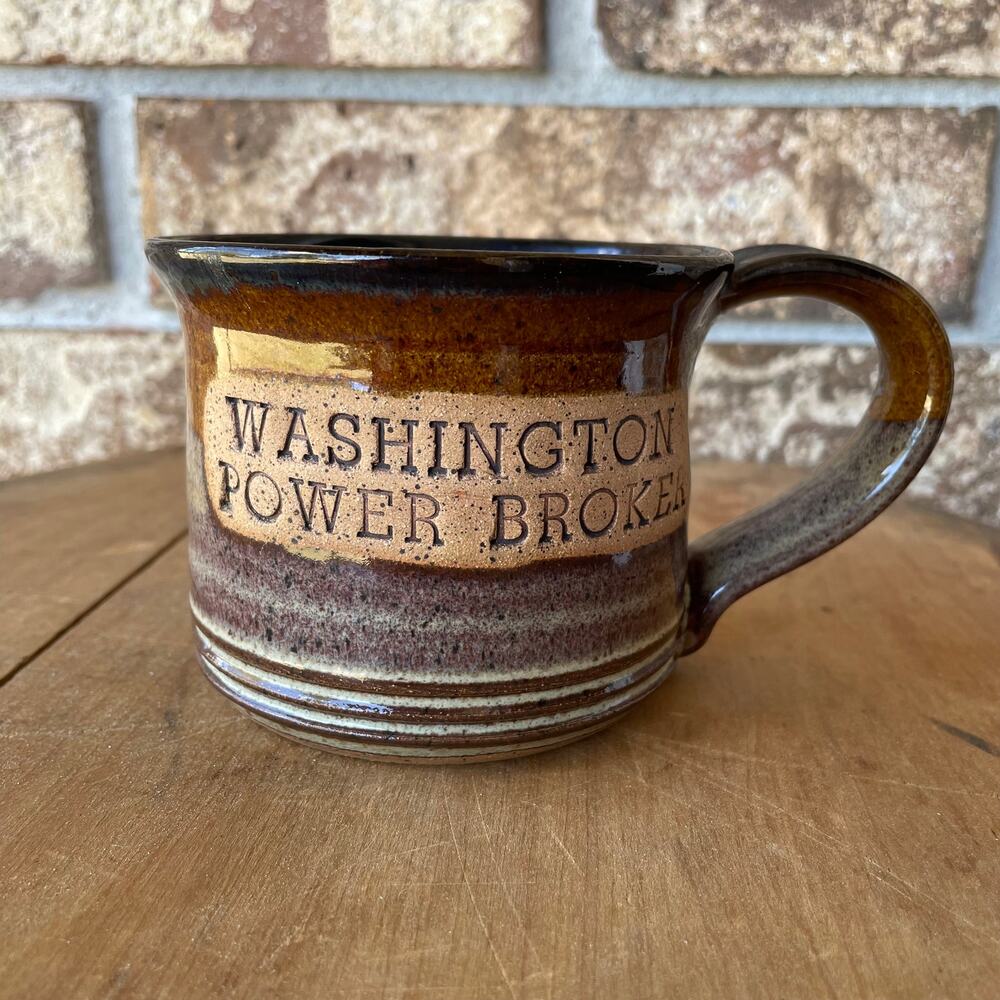 Annapolis Potter Mug Washington Power Broker Marked Beautiful Condition!